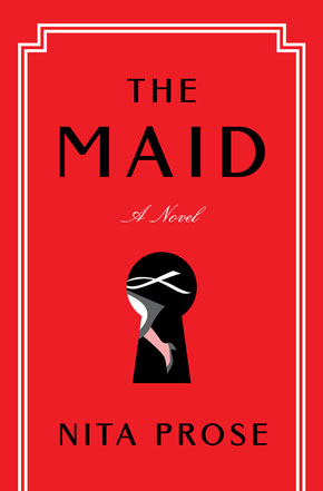 The Maid by Nita Prose book cover.