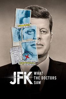 Black and white photo of John F. Kennedy with photographs of his medical autopsy placed on top of his face.