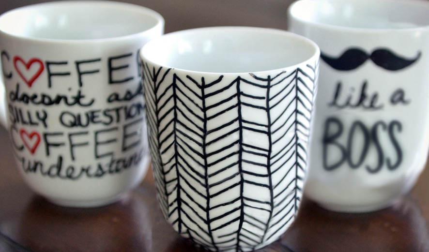 DIY mugs