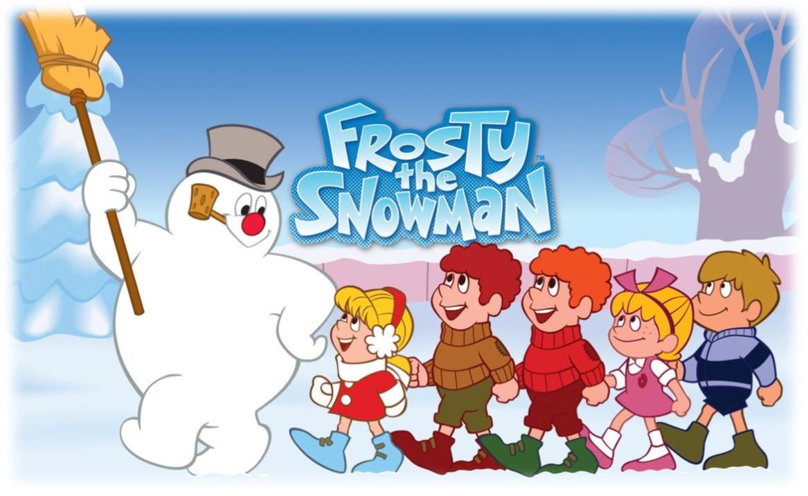 FROSTY THE SNOWMAN FOLLOWED BY FIVE KIDS